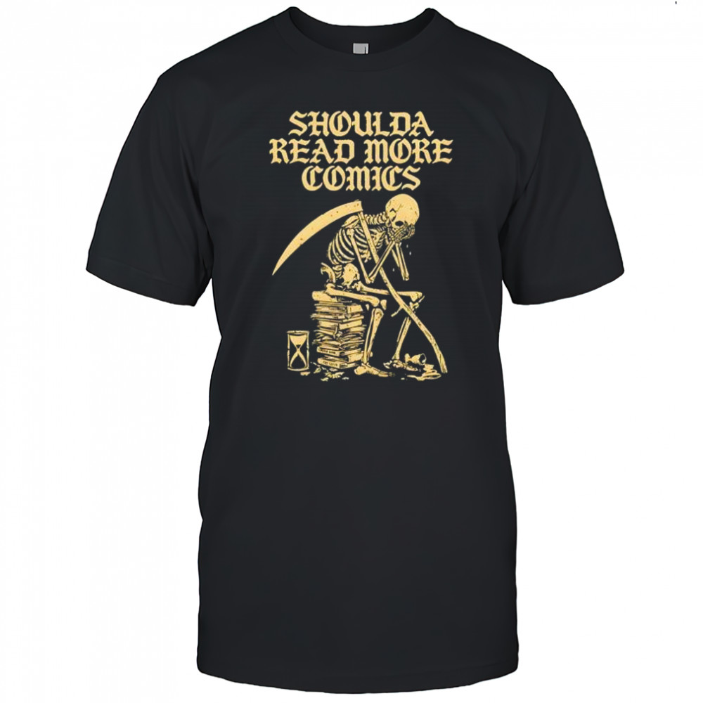 Scott Snyder With Shoulda Read More Comics T-Shirt
