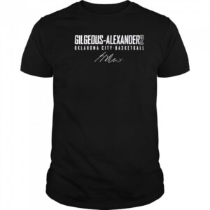Shai Gilgeous-Alexander Oklahoma City Thunder Youth signature shirt