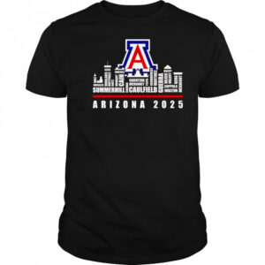 Skyline name Arizona Wildcats 2025 shirt