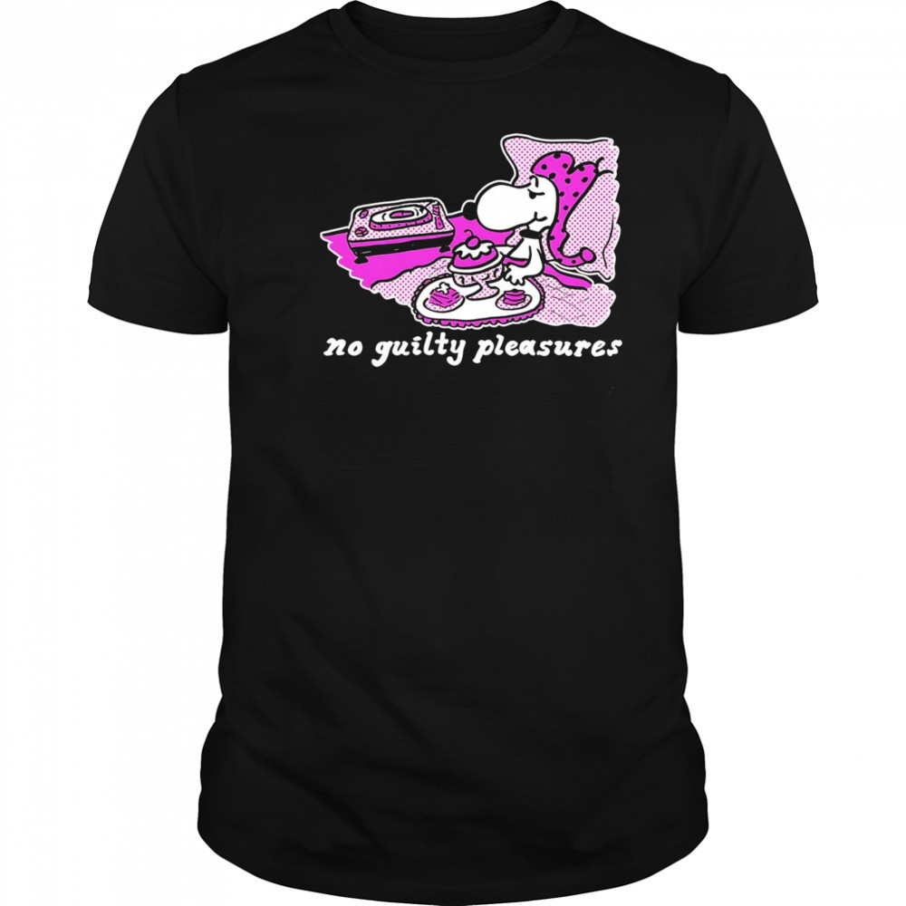 Snoopy guilty pleasures shirt