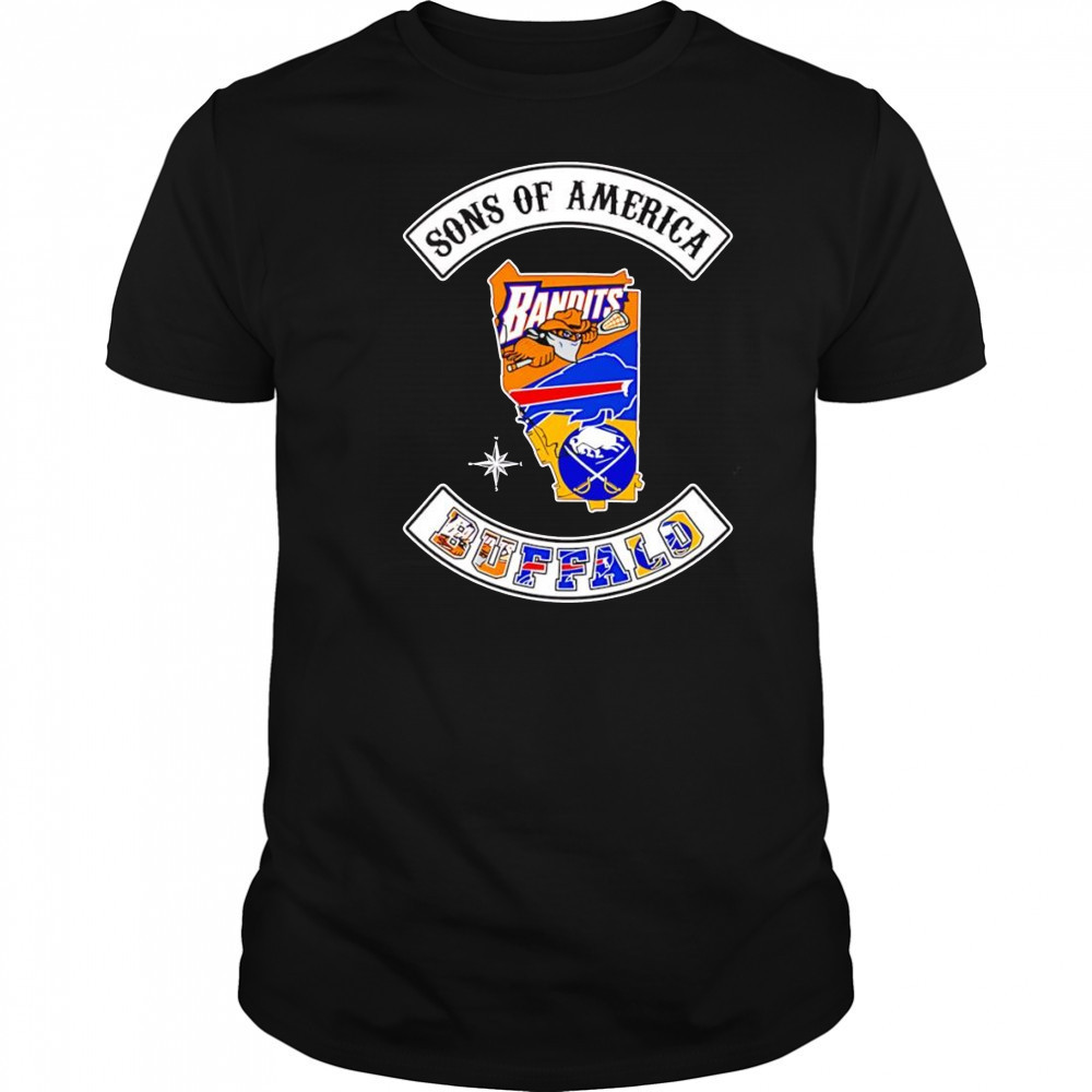 Sons of America Buffalo sports shirt