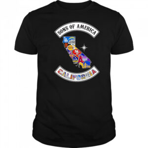 Sons of America California sports shirt