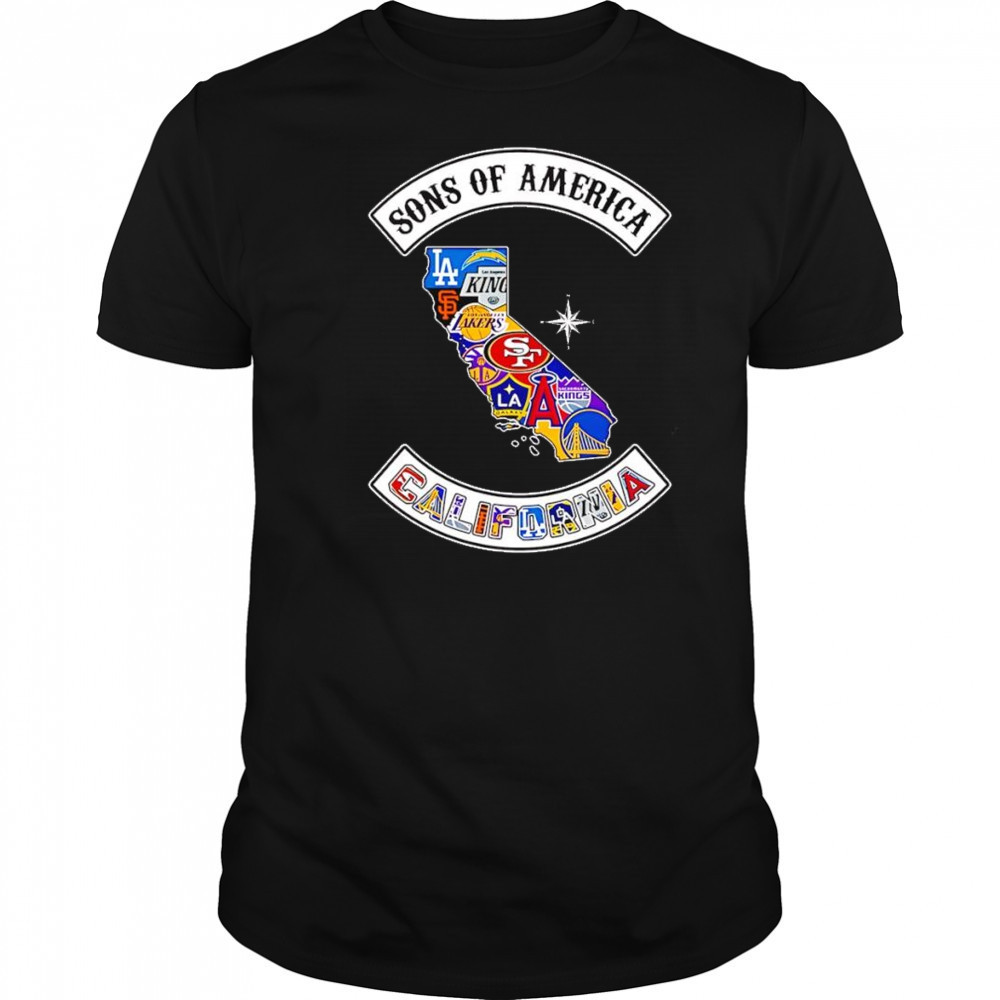 Sons of America California sports shirt