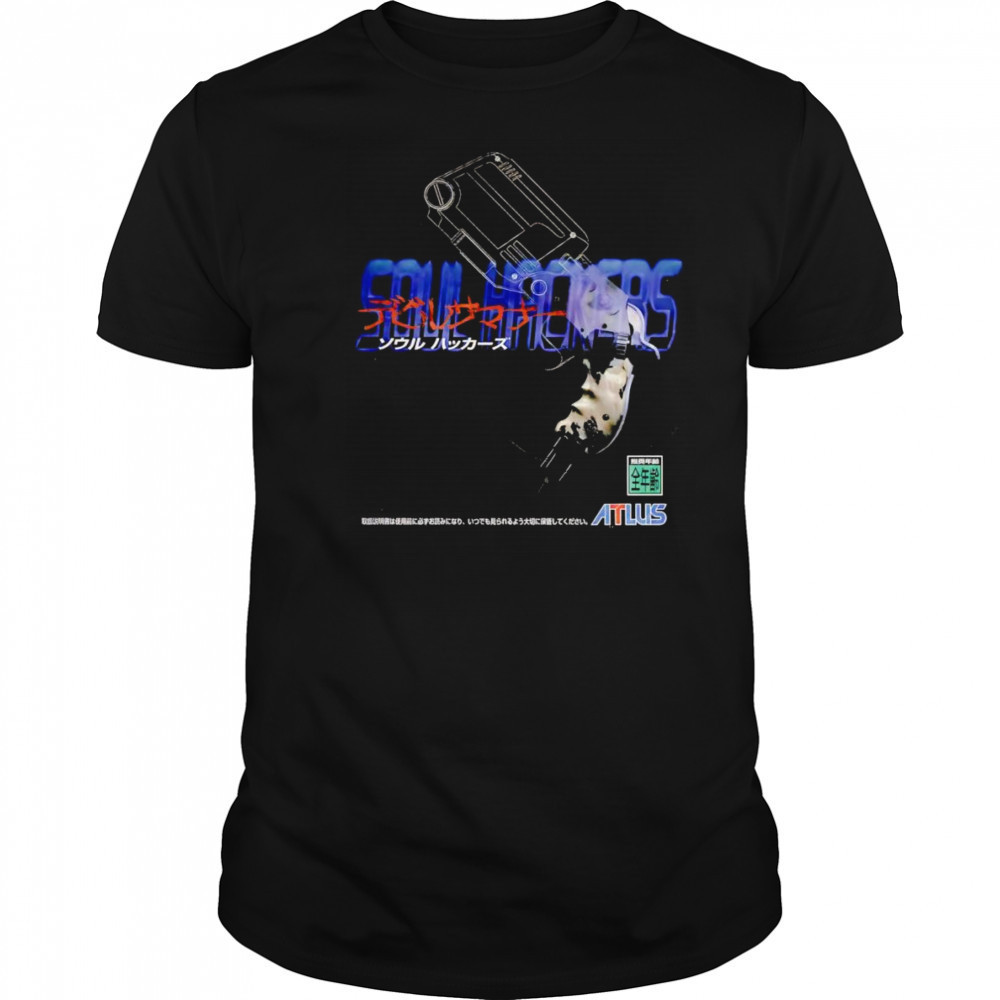 Soul Hackers vintage shirt