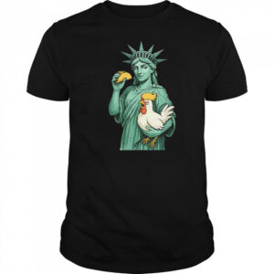 Statue Of Liberty TACO Trump Always Chickens Out Funny 2025 Shirt Statue Of Liberty TACO Trump Always Chickens Out Funny 2025 Shirt
