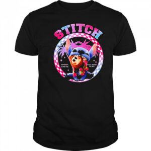 Stitch Santa Monica Beach Surfing Session Shirt