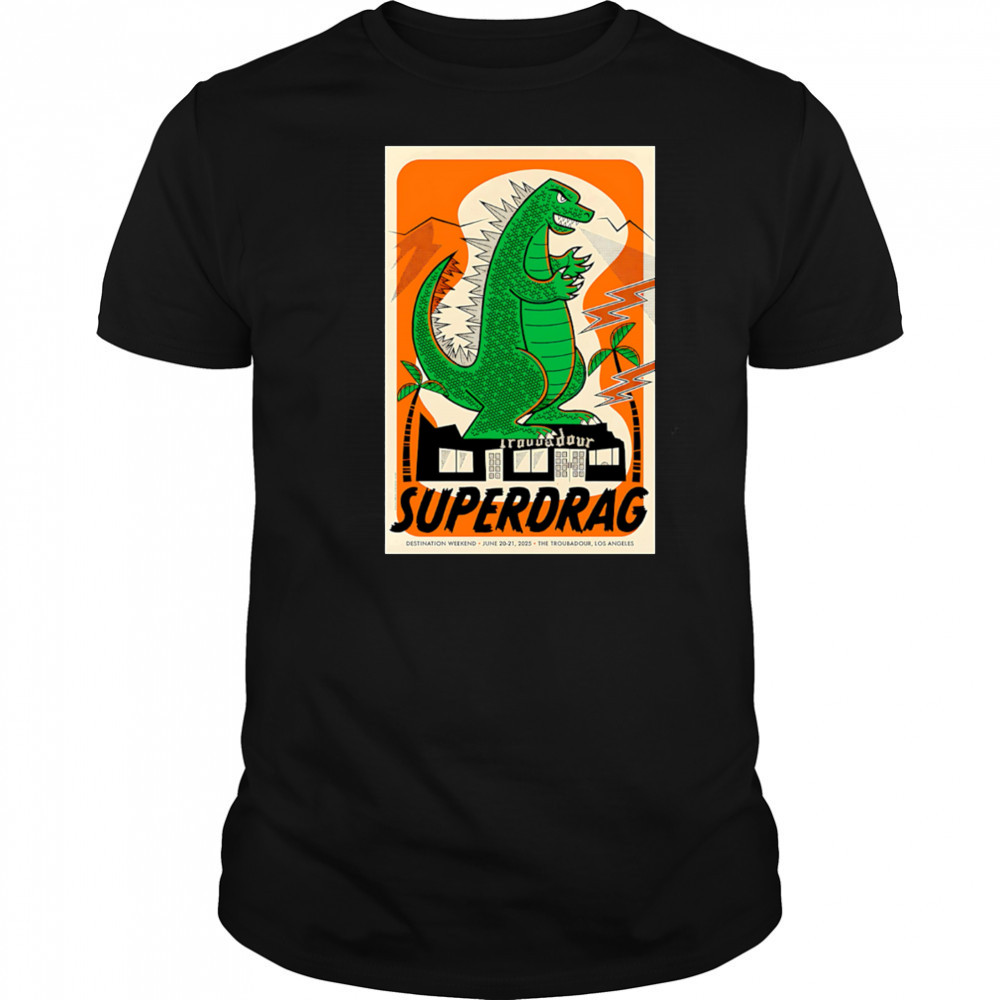 Superdrag two-night show West Hollywood 2205 shirt