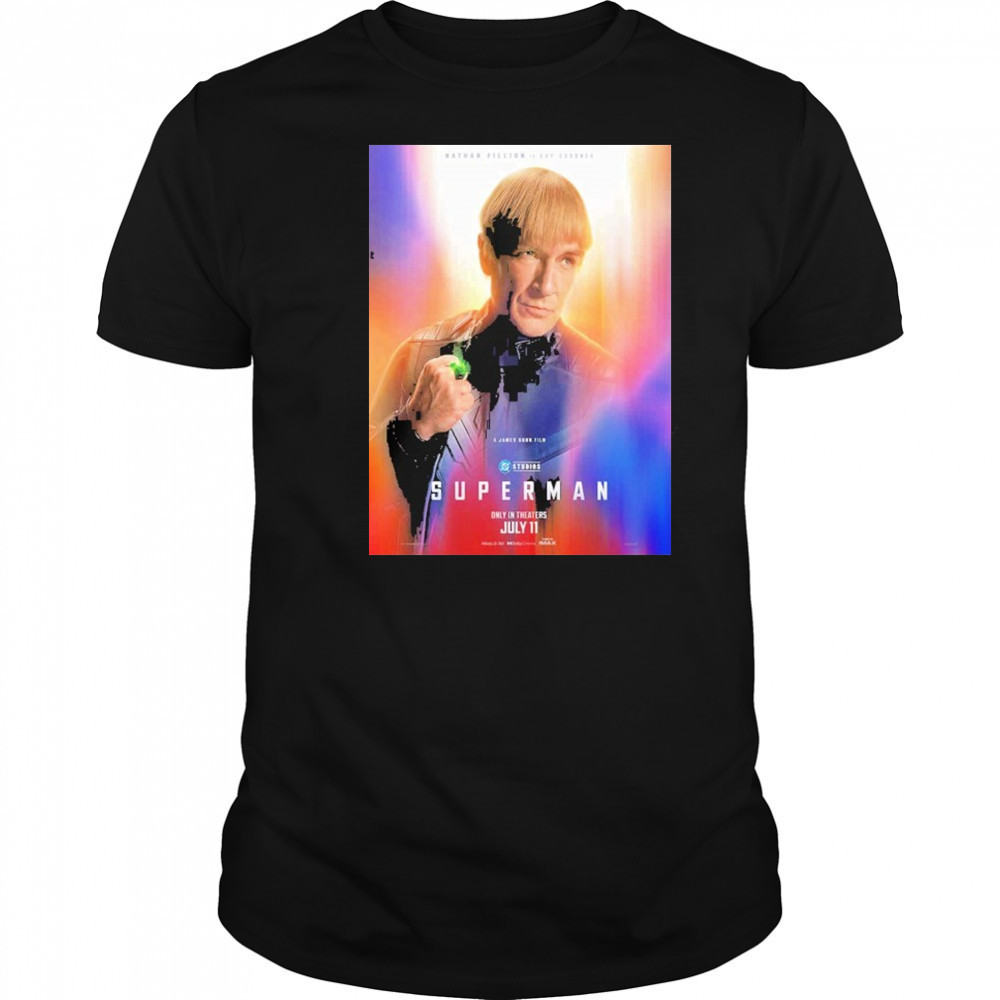 Superman Nathan Fillion Is Guy Gardner July 11 2025 DC Studios shirt Superman Nathan Fillion Is Guy Gardner July 11 2025 DC Studios shirt