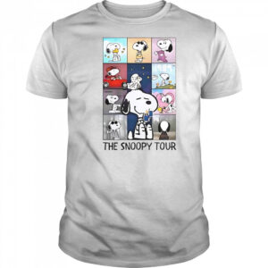 The Snoopy Tour Taylor Eras Tour T-Shirt