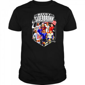 USWNT Becky Sauerbrunn Farewell Black shirt