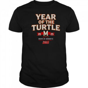 Year Of The Turtle Maryland Terrapins Men’s And Women’s Basketball Championship 2025 T-Shirt