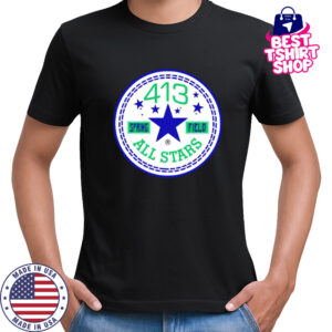 413 spring field all stars logo shirt