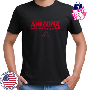 Arizona Diamondbacks X Stranger Things Logo T-Shirt