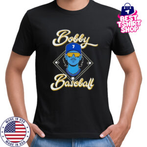 Bobby Witt Jr wearing glass Kansas City Royals Baseball MLB shirt