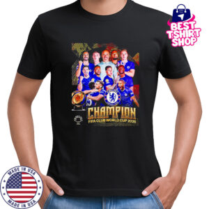 Chelsea 2025 Fifa Club World Cup Champions Winner T-Shirt