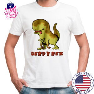 Derpy Rex cartoon shirt