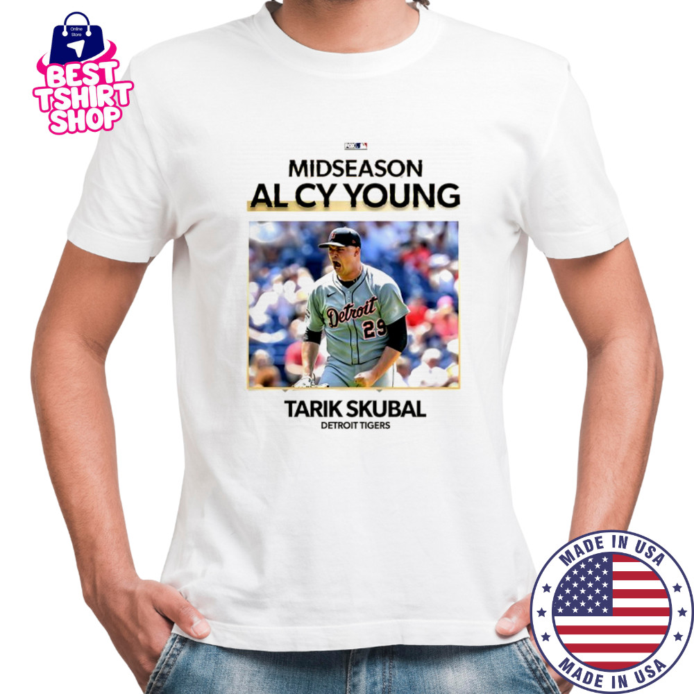 Detroit Tigers Tarik Skubal 2025 midseason AL Cy Young shirt