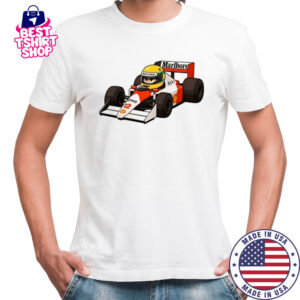 F1 Senna Marlboro cartoon shirt