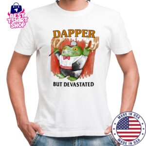 Frog dapper but devastated shirt