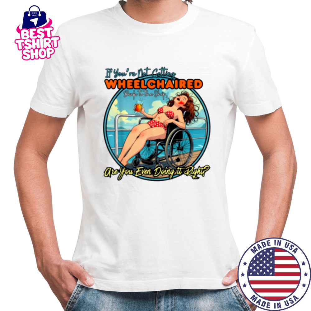 funny cruise ship vacation T Shirt