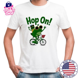 Funny frog Hop on shirt