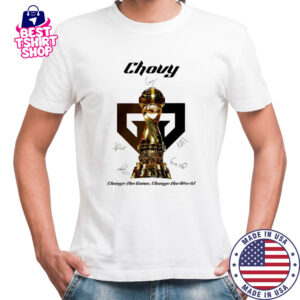 Gen.G 2025 MSI Champions Chovy signature change the game change the world shirt