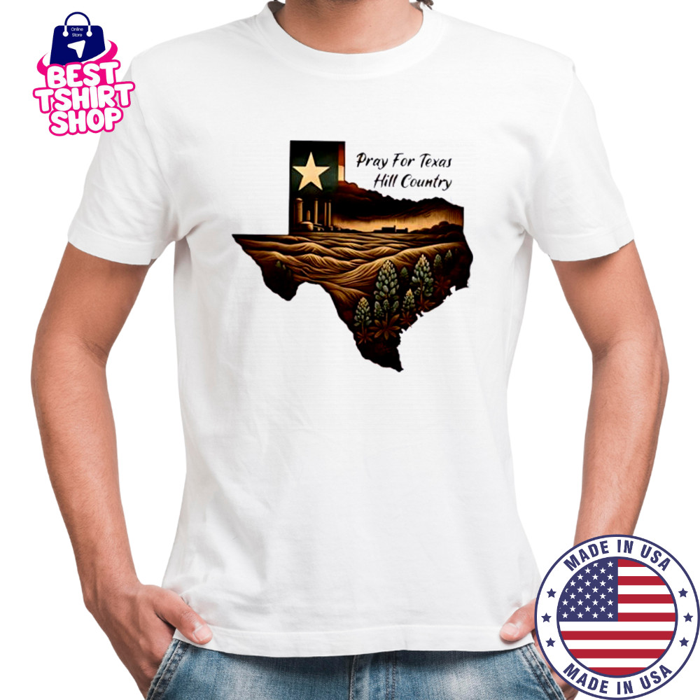 Hill country flooding survivor honor resilience with Texas pride shirt
