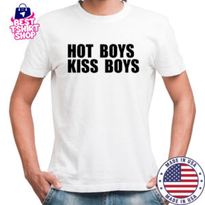 Hot Boys Kiss Boys T-shirt