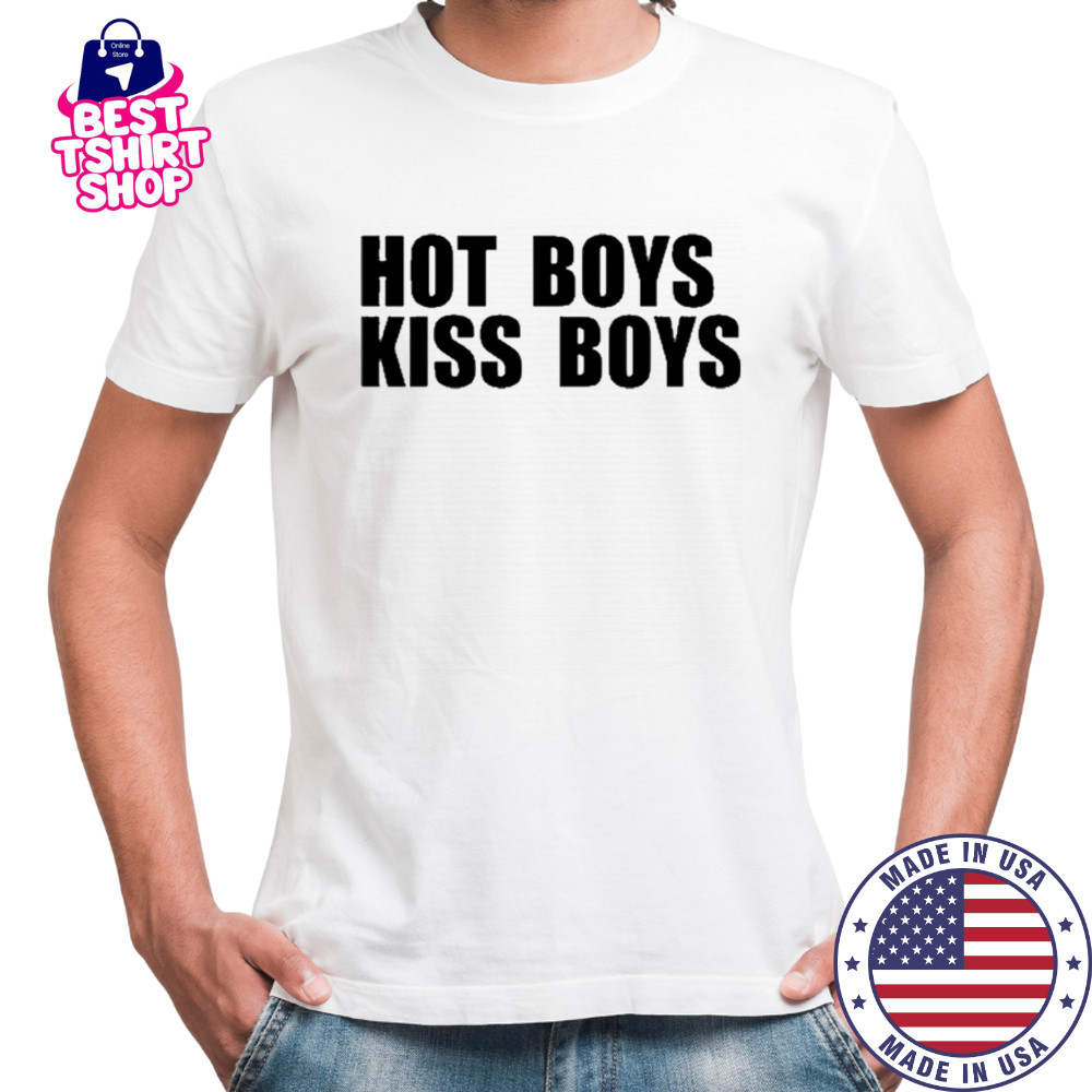 Hot Boys Kiss Boys T-shirt