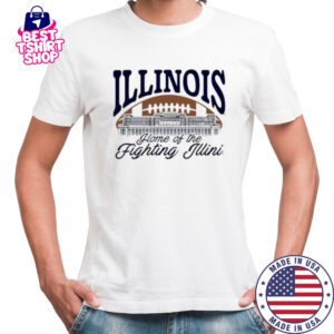 Illinois Football Memorial Stadium shirt