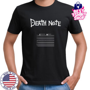 Imranepresents Povculture Death Note Shirt