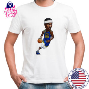 Jimmy Butler Art Magnet Golden State Warriors jersey cartoon shirt