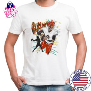 Joe Burrow Cincinnati Scribble signature shirt
