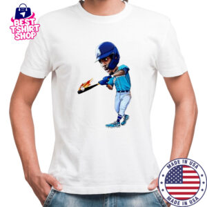 Julio Rodriguez J-Rod Art seattle mariners jersey cartoon shirt