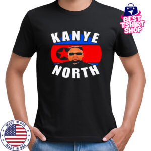 Kanye West X Kim Jong Un North Carolina T-Shirt