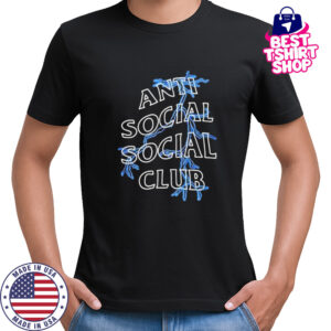 Lightning Anti Social Social Club shirt