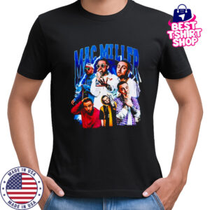 Mac Miller singer and rapper graphic shirt