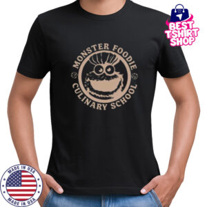 Monster foodie culinary school shirt