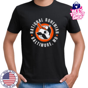 National Bohemian Baltimore logo shirt