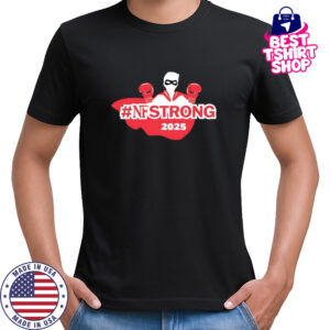 Nfstrong 2025 logo shirt