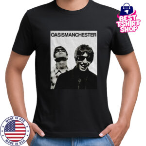Oasis manchester rock band vintage shirt