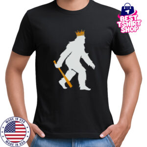 Pasquatch bigfoot crowned Kansas City Royals Baseball MLB shirt