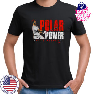 Pete Alonso Polar Power New York Baseball T Shirt