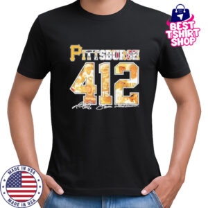 Pittsburgh pirates 412 legends signatures shirt