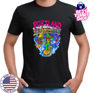 Portland Land of the Weird Sleestak shirt