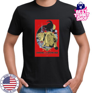 Queens of the stone age 2025 budapest shirt