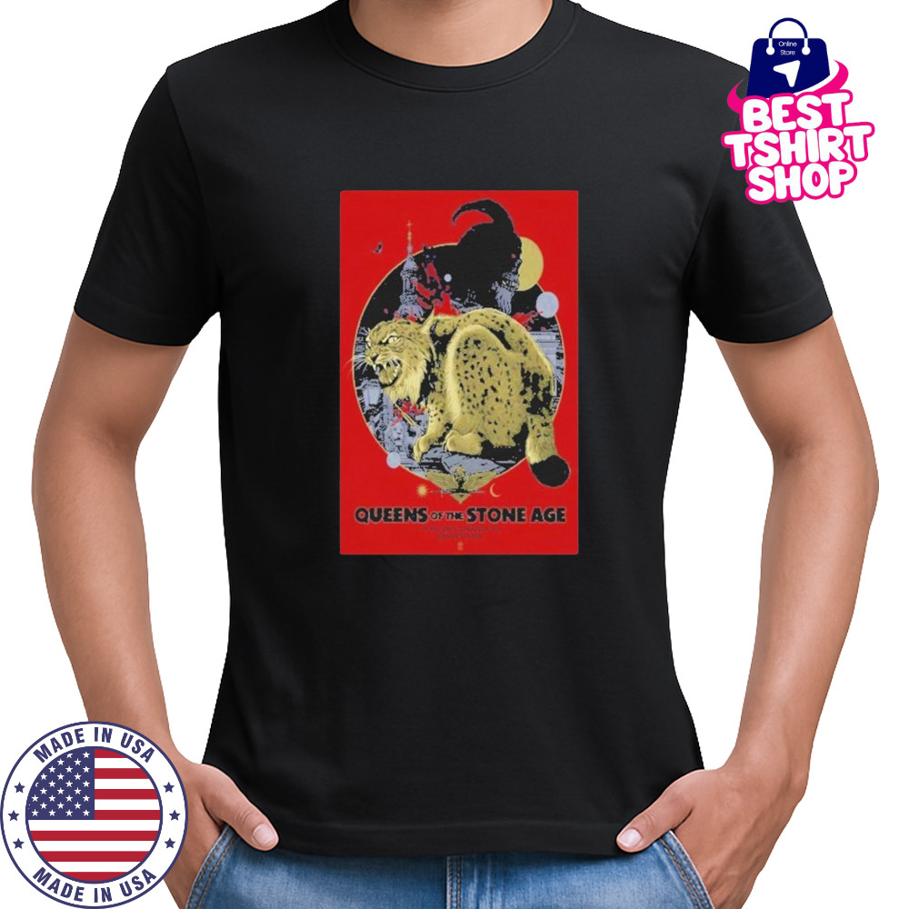 Queens of the stone age 2025 budapest shirt