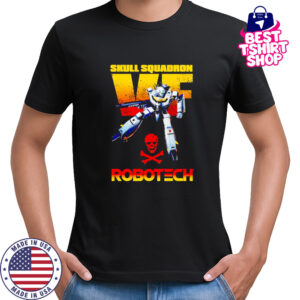 Robotech 40th Anniversary Skull Squadron shirt
