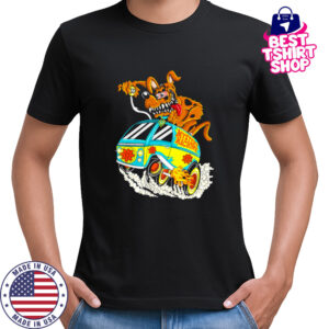 Scooby Funky Dog mystery machine shirt