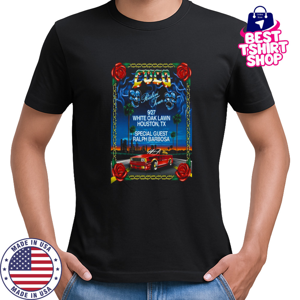 Sept 29 2025 CUCO Houston TX Tour Poster T-Shirt